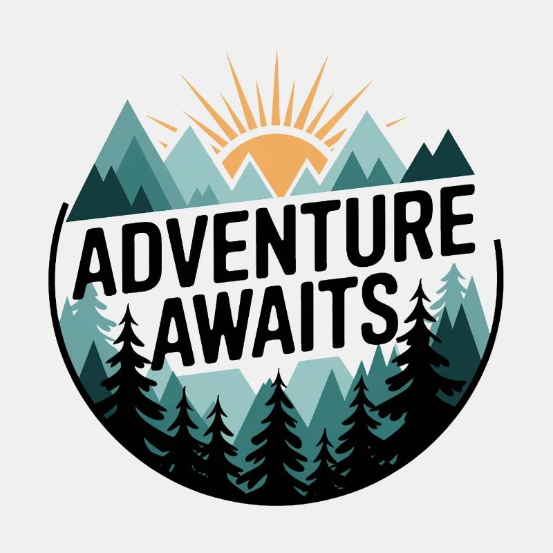 Adventure Awaits – Bergpanorama