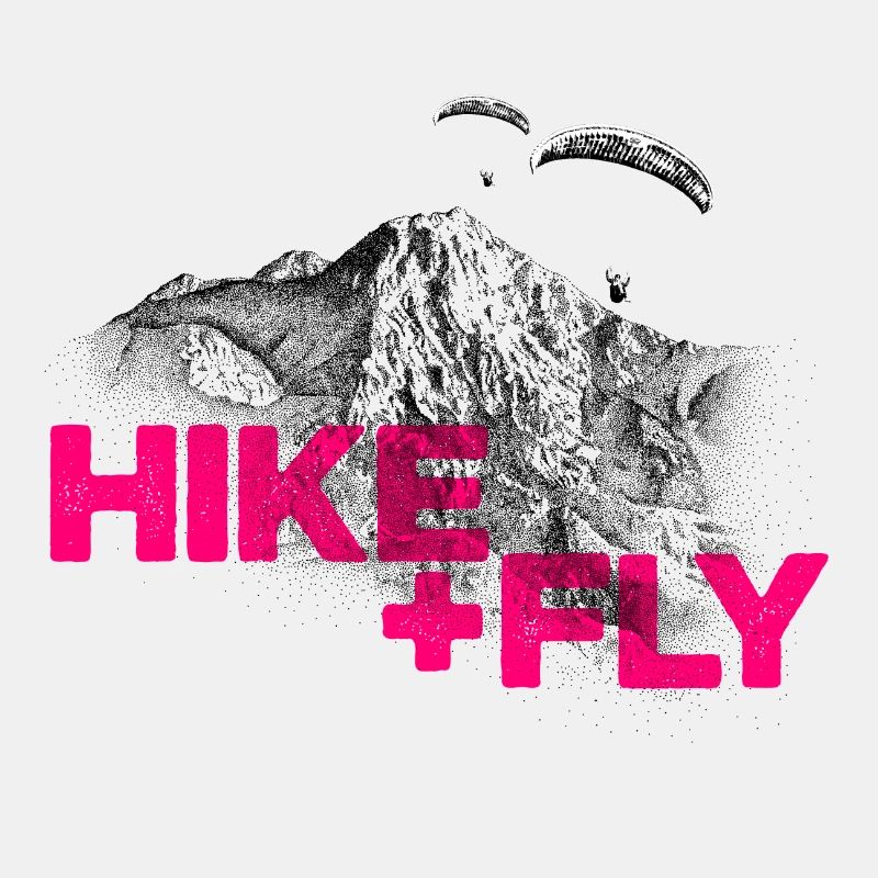 Hike & Fly Paragliding magenta