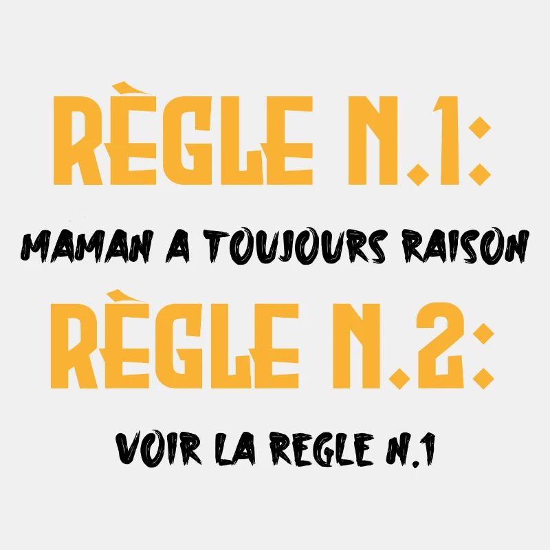 règle #1: tonton a toujours raison