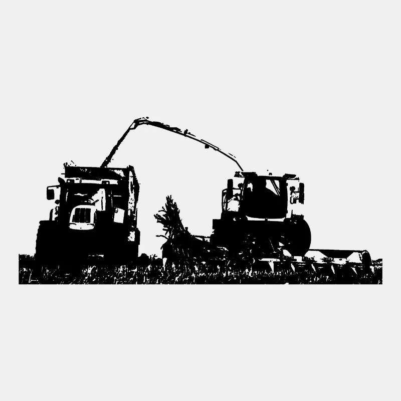 Corn chop chopper farmer agriculture