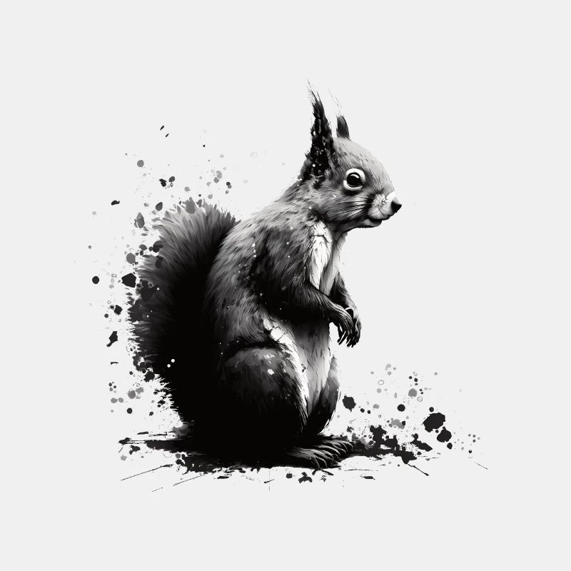 Squirrel art