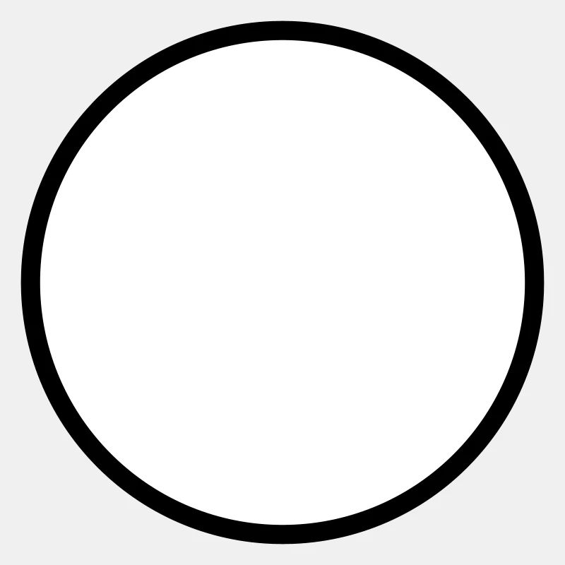 Circle Symbol Blank