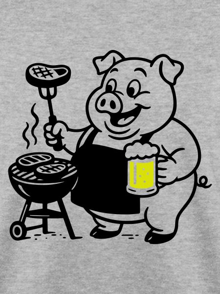 Schwein Grillen Bier
