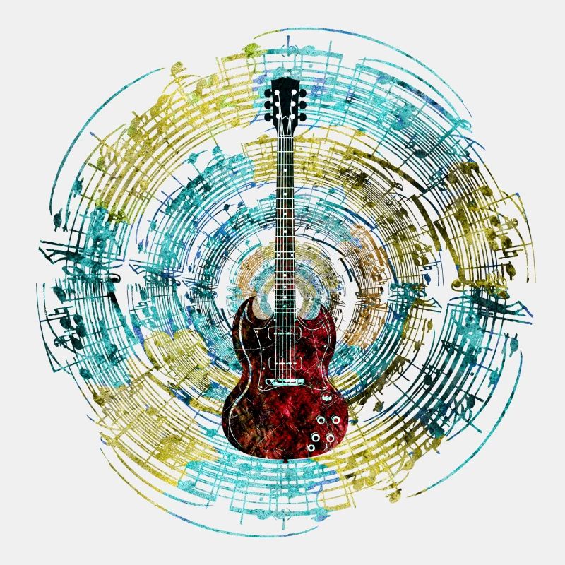 Music Circle mit Gitarre