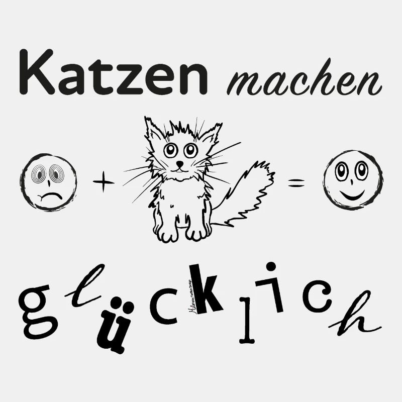 Katzen machen glücklich