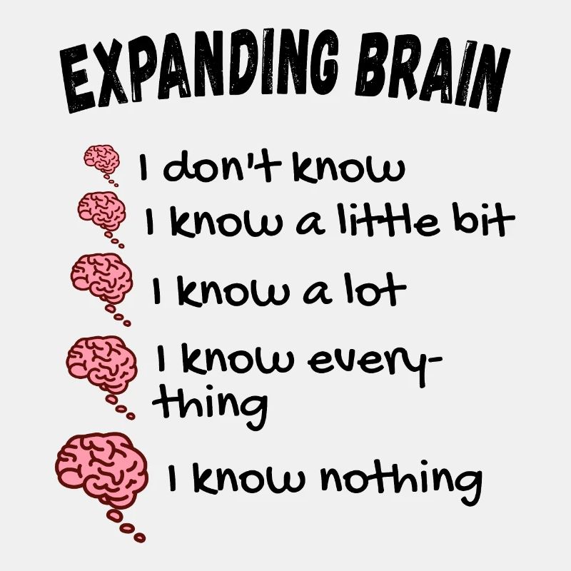 Gehirn erweitern - Expanding Brain Meme