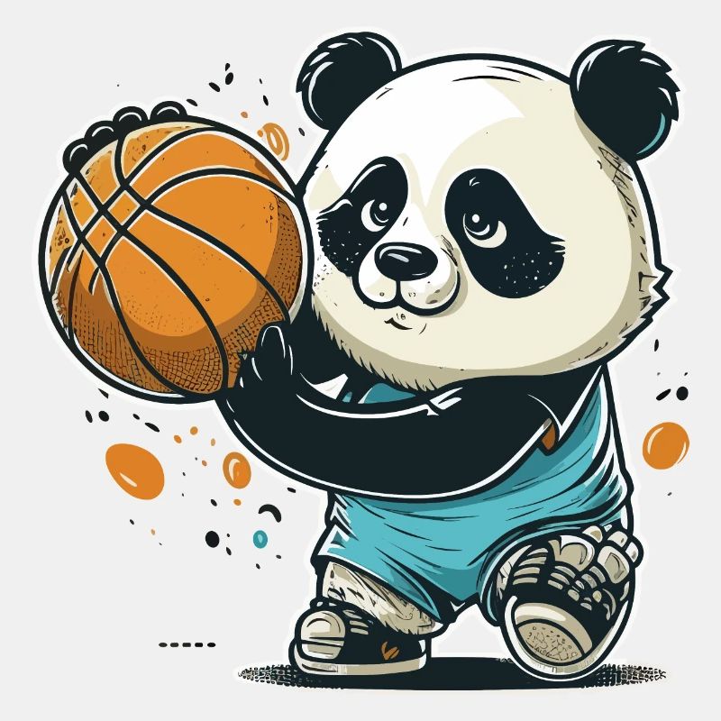 Cerceaux avec un panda