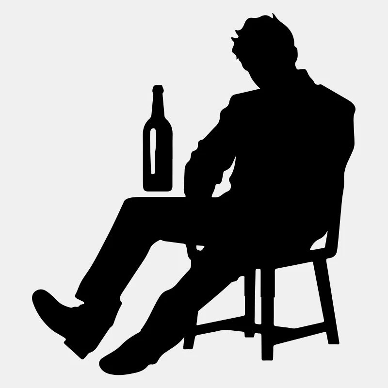 Drunk Man Drinking Drunk