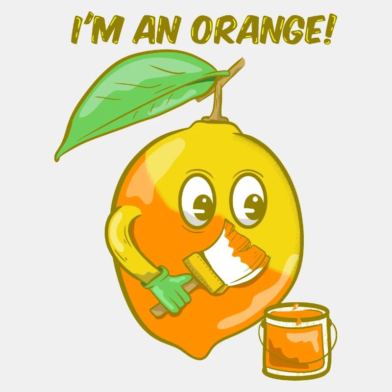 Ich bin eine Orange