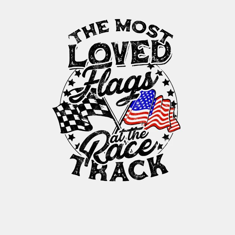 Les drapeaux les plus aimés sur la piste de course - terre battue