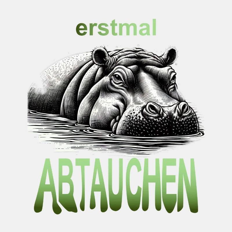 Nilpferd: "Erst mal abtauchen"