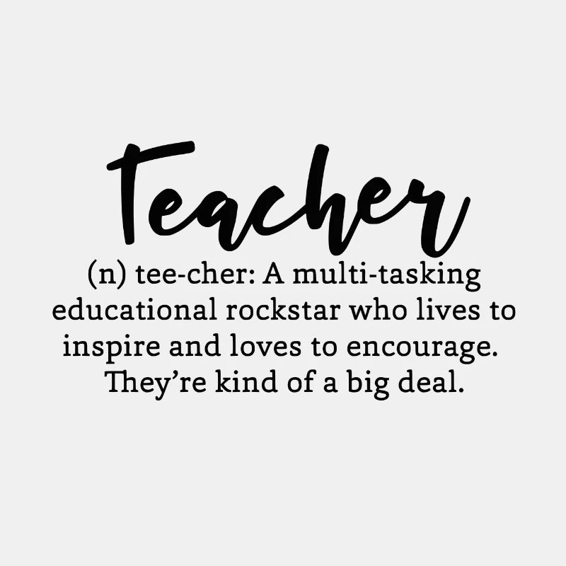 Teacher Definition Gift Idea
