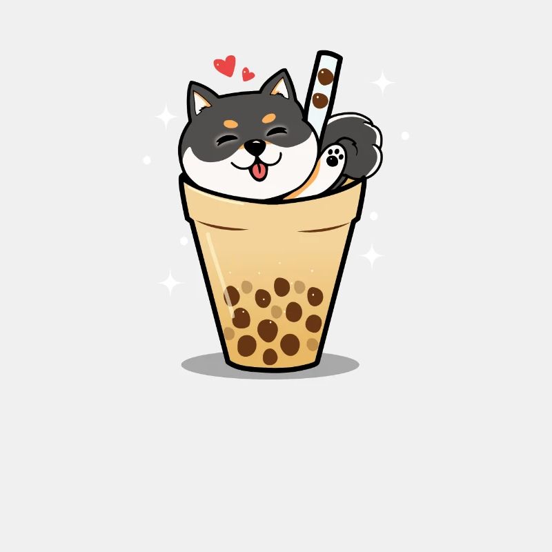 Schwarzer Shiba Inu