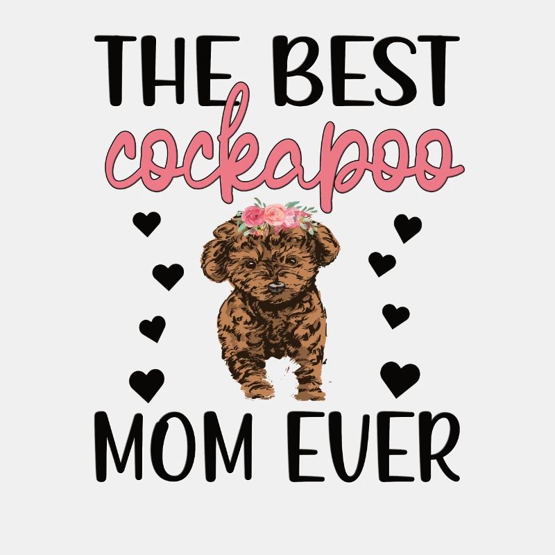 Cockapoo Mama Cockapoo propriétaire amoureux de chien