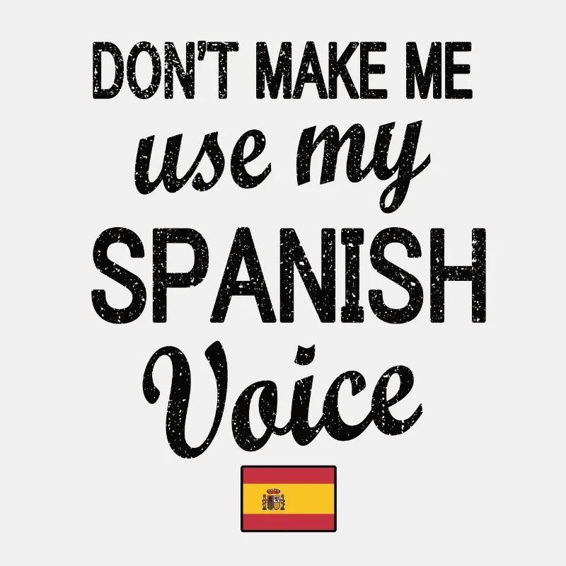Stolzer Spanier Spanien Flagge Spanische Wurzeln