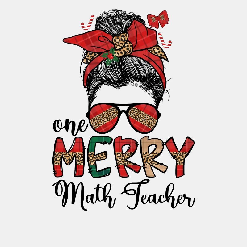 Math Teacher Christmas Math Teaching Xmas Gift