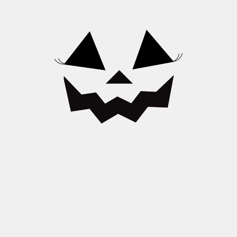 Eyelash Pumpkin Face