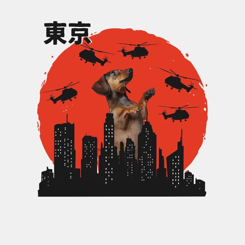 Teckel Teckel à Tokyo