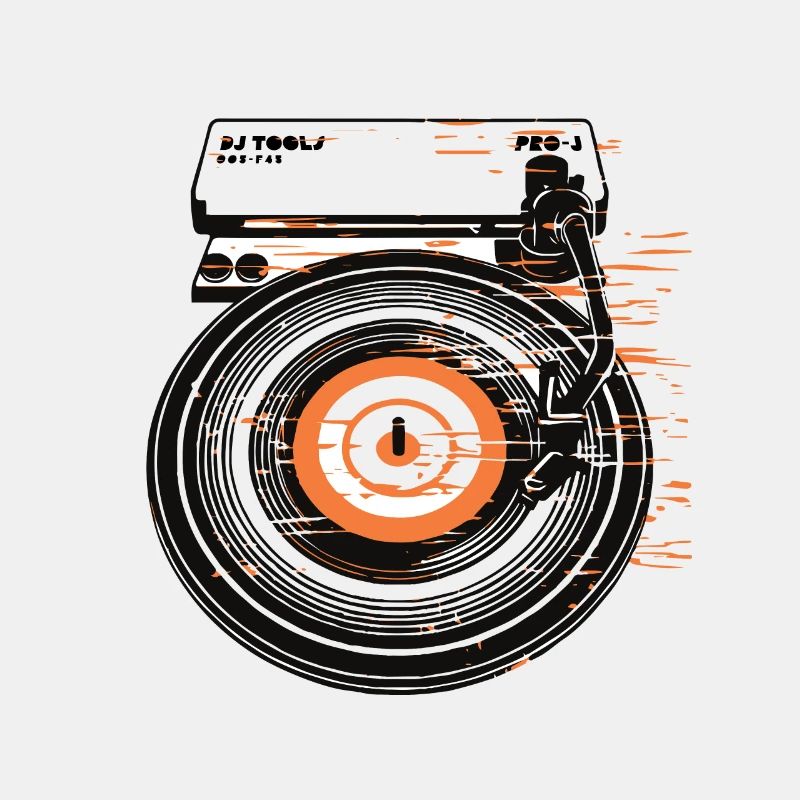 Vinyl Dj Pro Tools Retro Plattenspieler