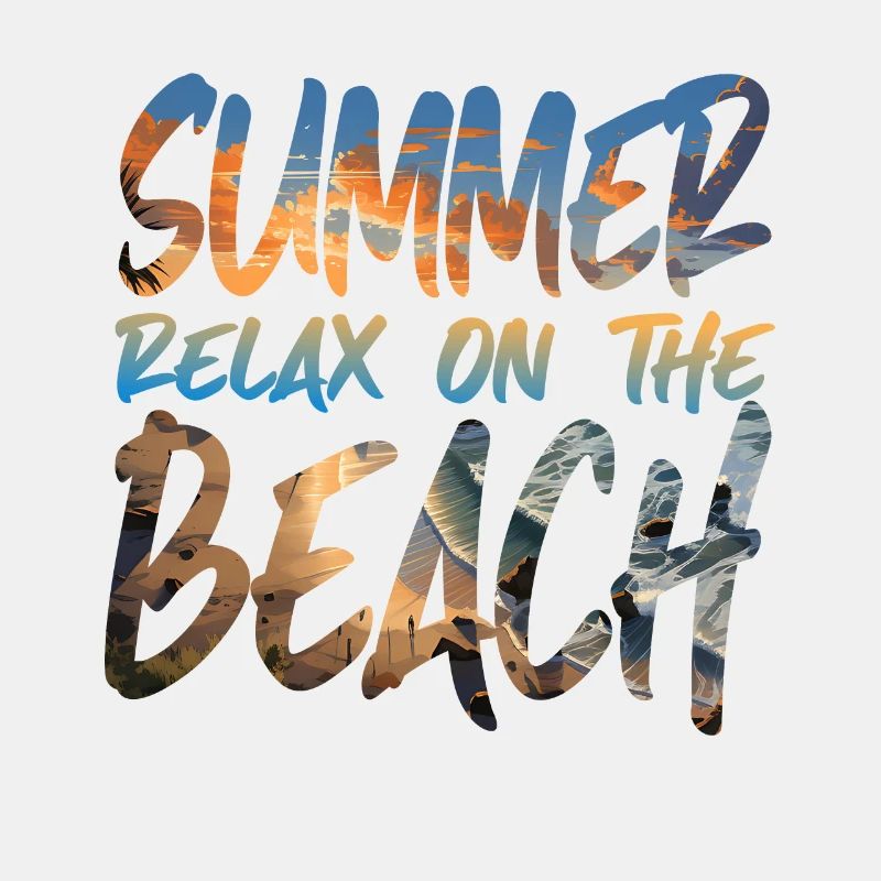 Plage d’été