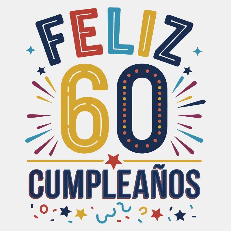 ¡Feliz 60 Cumpleaños!