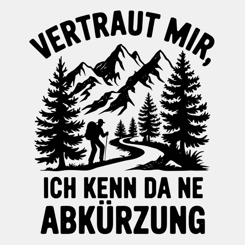 I know a shortcut hiking climbing mountains
