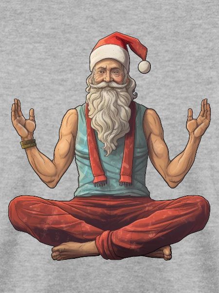 Weihnachtsmann Yoga