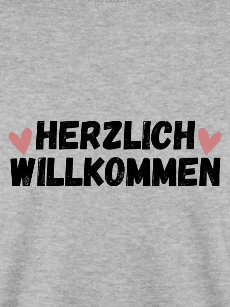 Herzlich Willkommen Herz Liebe