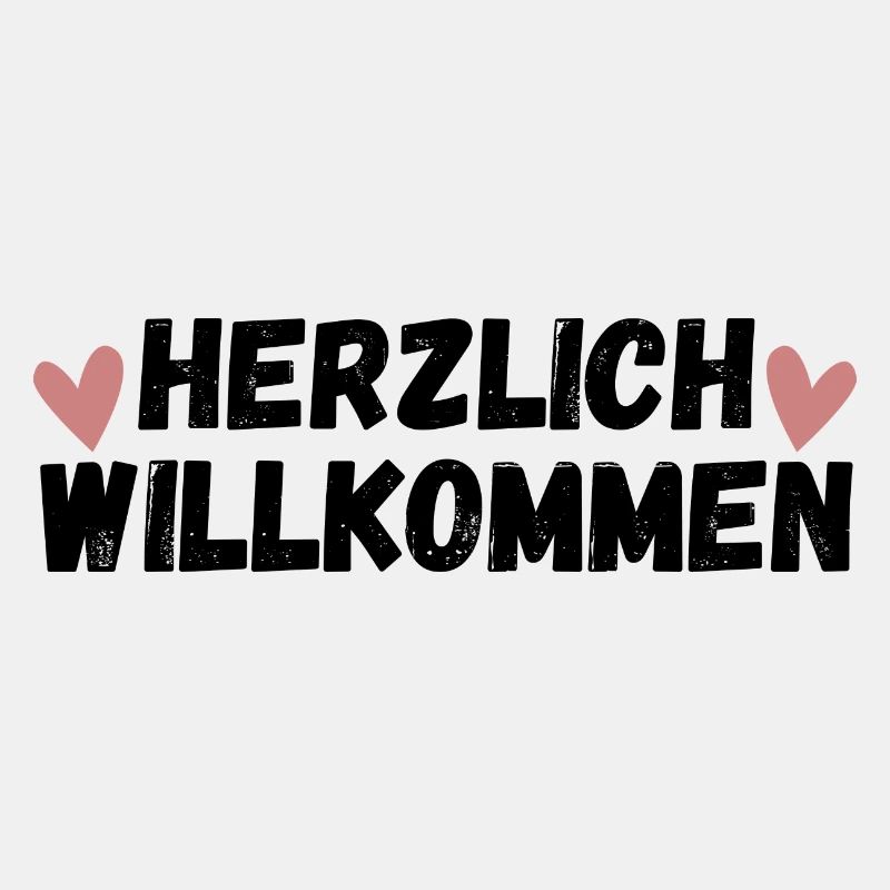 Herzlich Willkommen Herz Liebe