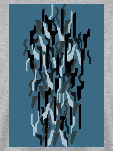 Camouflage Kunst Blau Gaming