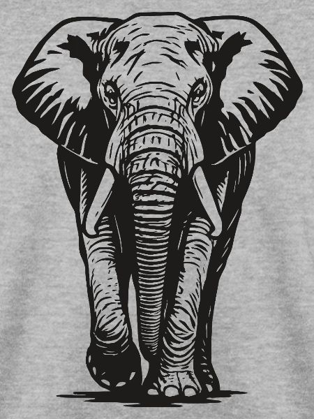 Elefant - Großwild, Stoßzahn, Elfenbein