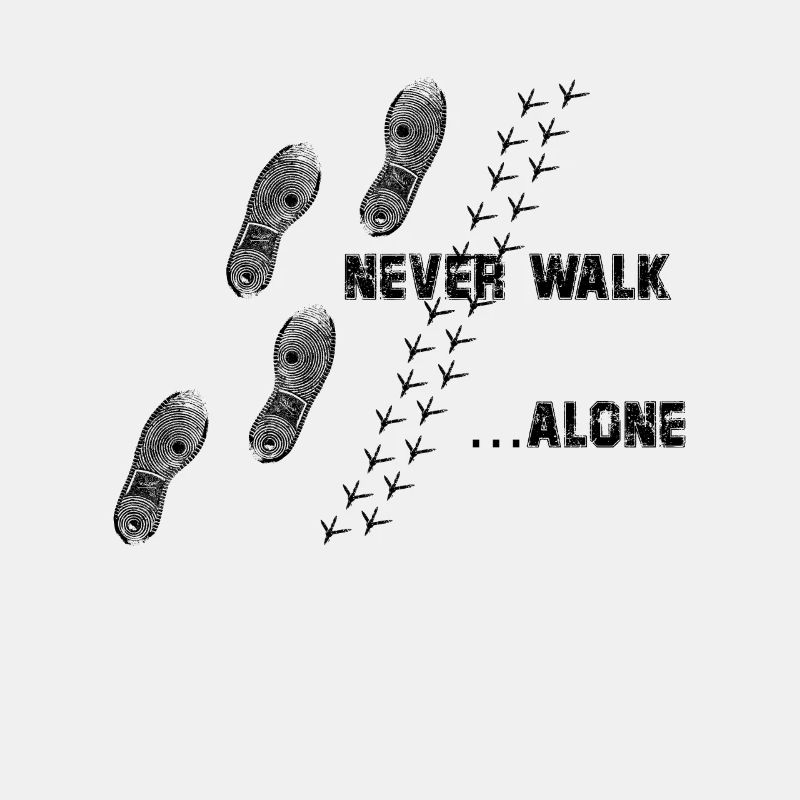 Never Walk Alone Wellensittich Huhn