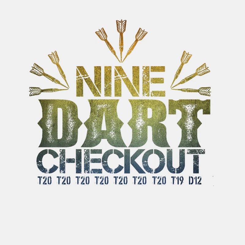 Nine Darts Checkout make 9 perfect darts