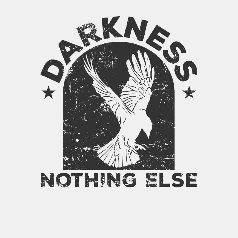 Darkness Nothing Else Krähe Rabe Vogel
