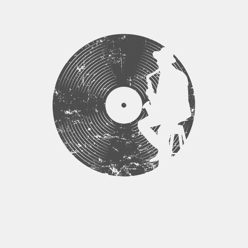 Blues oder Jazz auf Vinyl Schallplatte