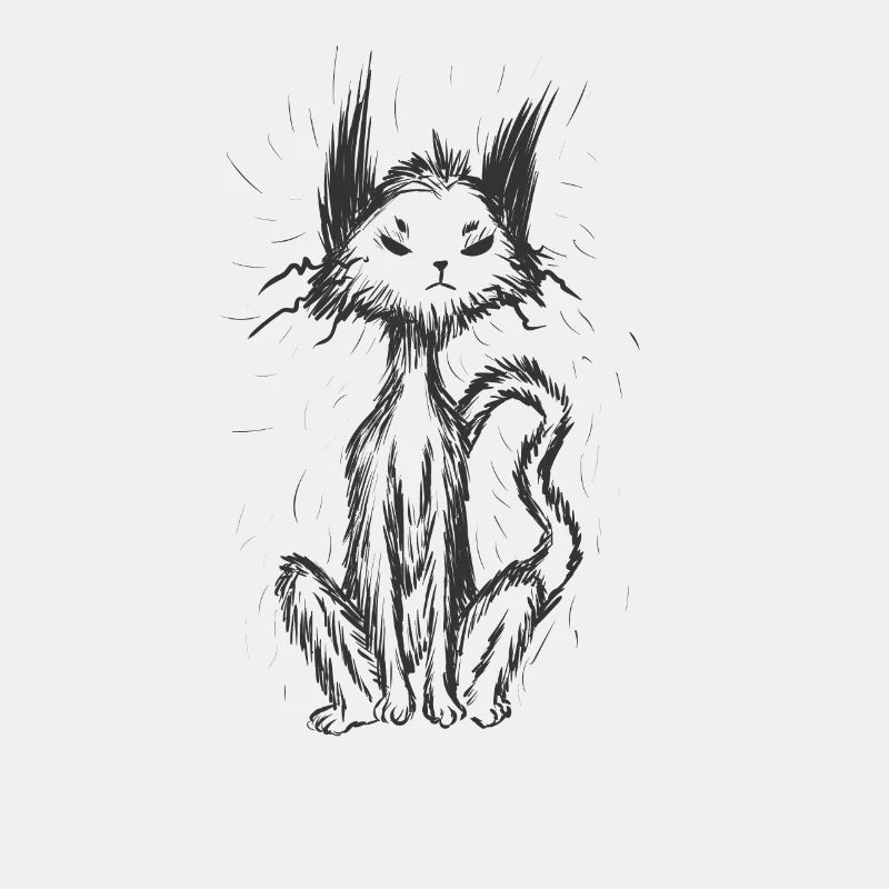 Gothic Katze Grusel Melancholie