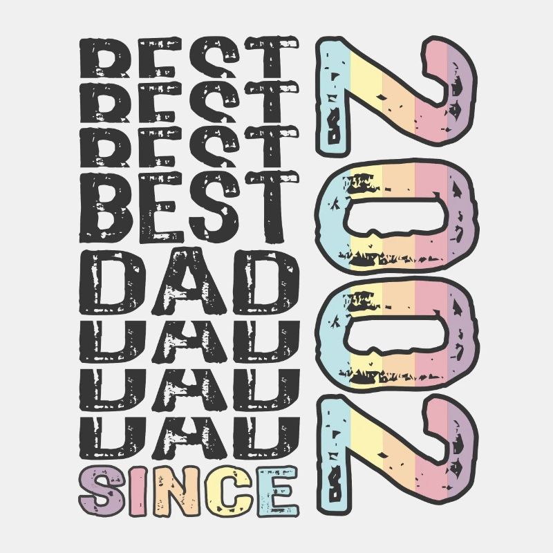 Bester Papa der Welt seit 2002 Vatertag