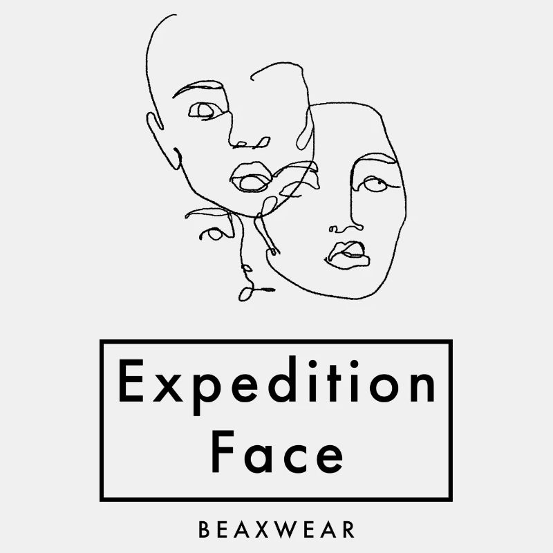 Conception de visage d’expédition