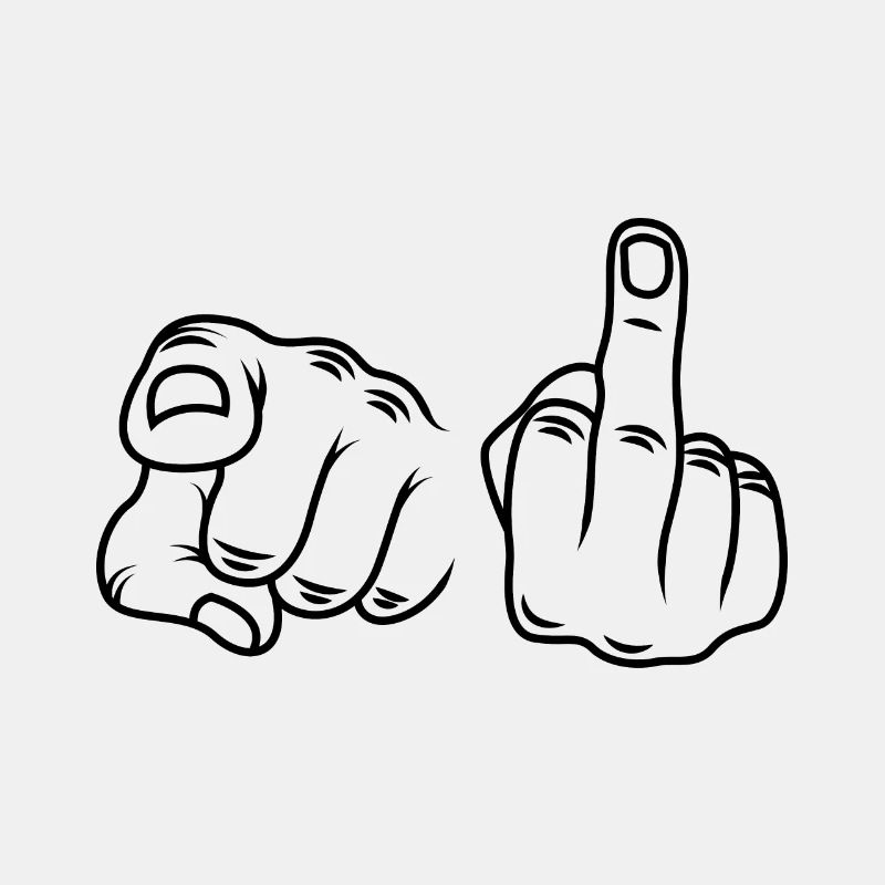 Mittelfinger
