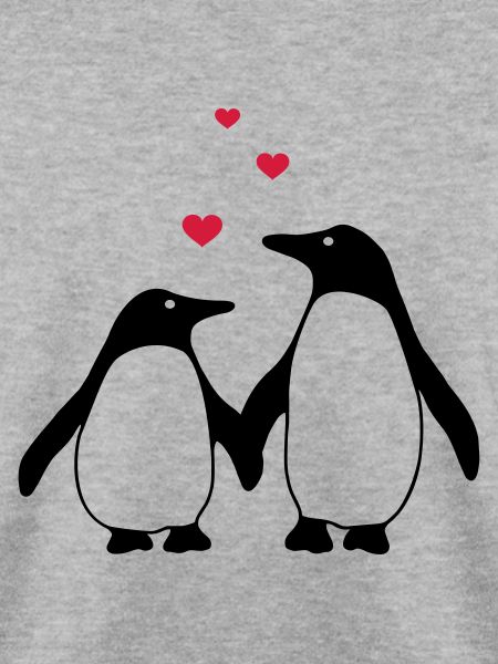 verliebte Pinguine