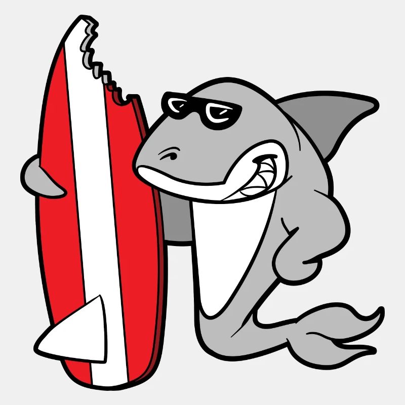 Requin requin surf surfeur surf surf