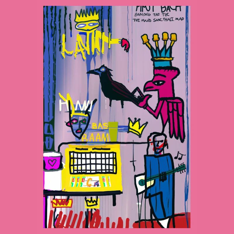pink crow