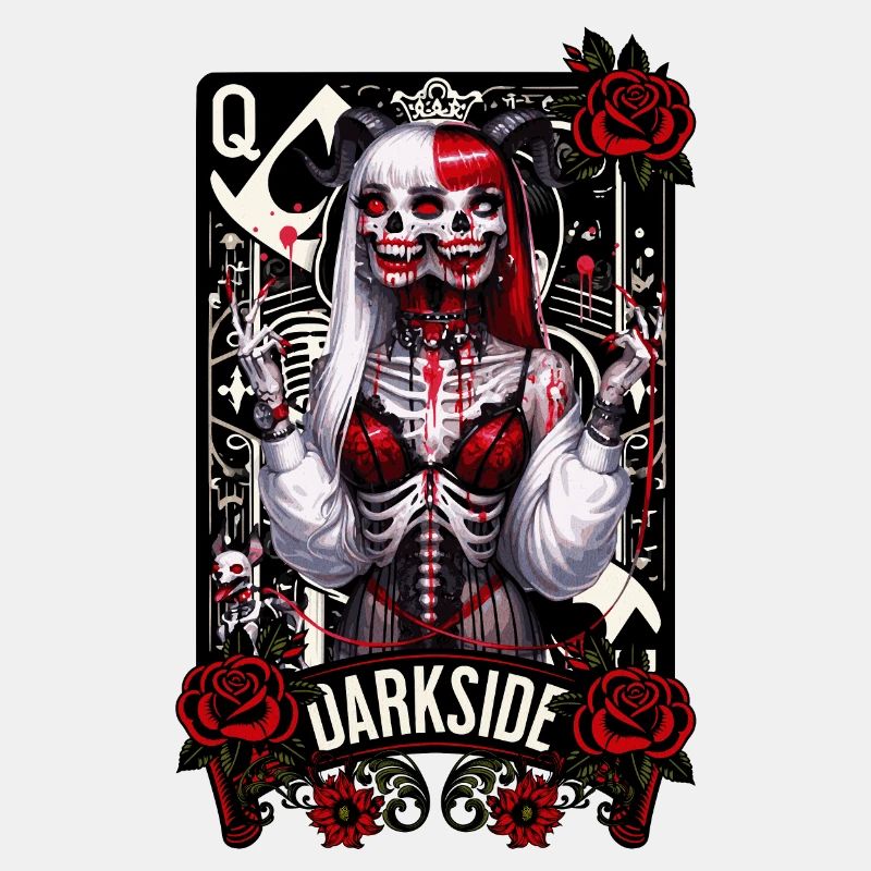 DARKSIDE QUEEN Playing card