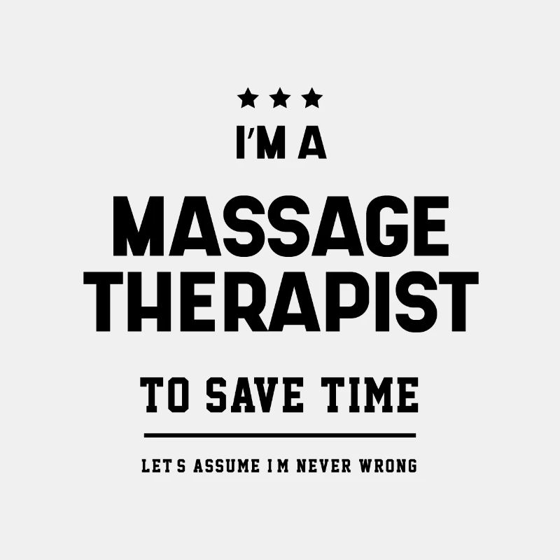 Ich bin Massagetherapeut - Massagetherapeut Job Gif