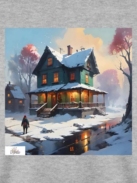Ruhiges Winterhaus