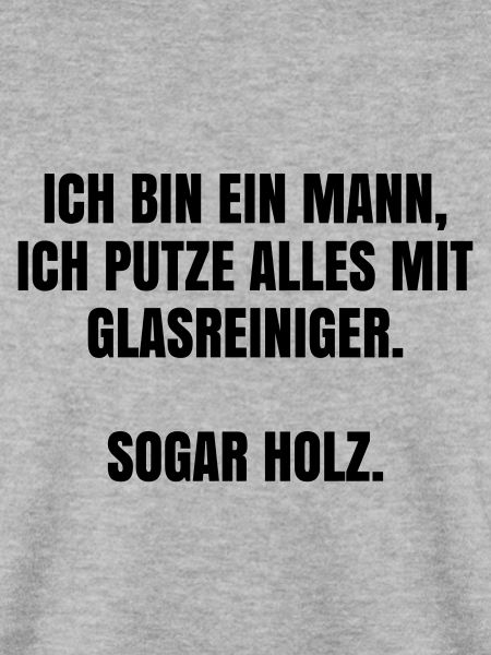Mäner putzen mit Glasreiniger