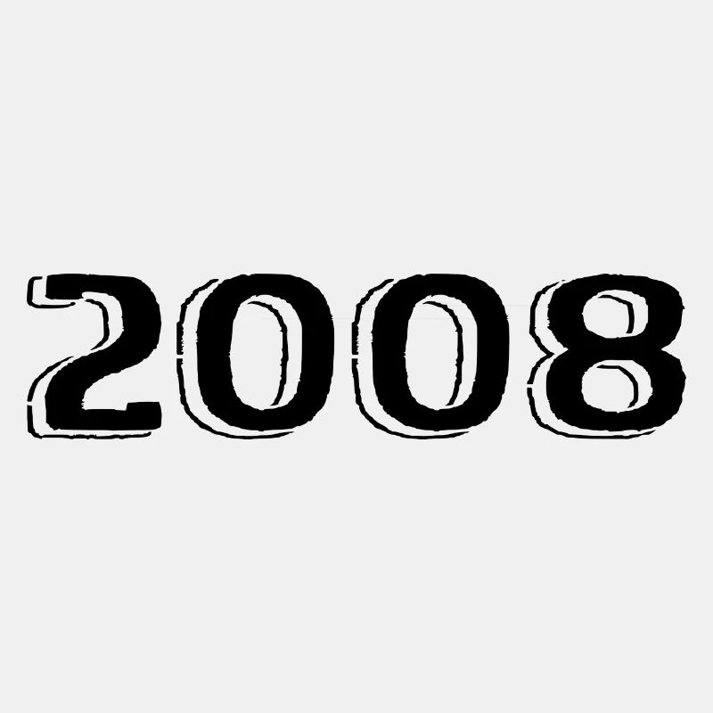 Millésime 2008 Naissance Anniversaire Rétro 2008