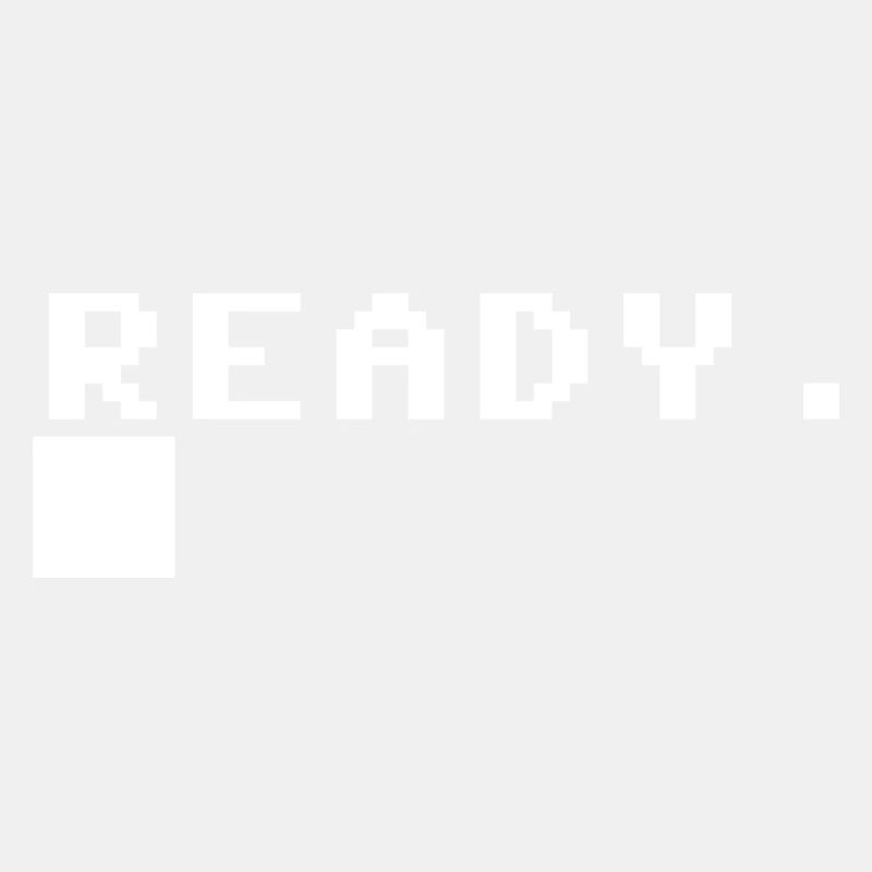 C64 ready - weiss