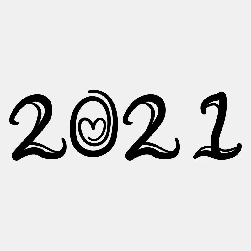 Symbole du numéro de l'année 2021