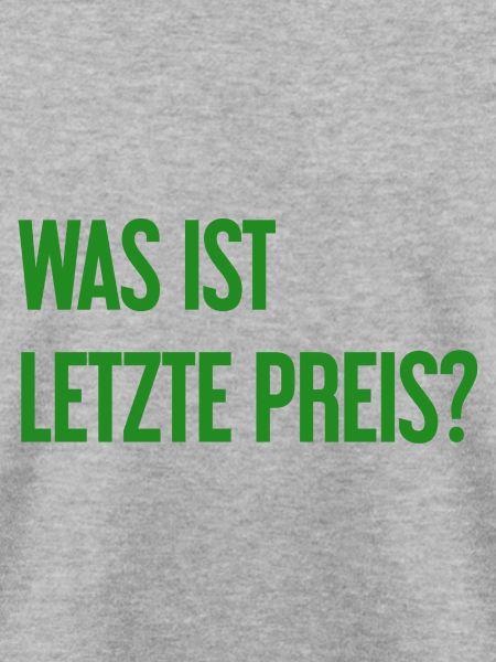 Was ist letzte Preis?